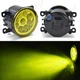 2pc yellow Fog light Driving Lamp H11 bulbs 110W Right Left Side Car Accessories