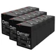 Mighty Max 15 Pack - ML4-6 - 6V 4.5AH Lithonia ELB06042 SLA Replacement Battery