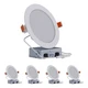 HALO HLB 6-Inch Thin Recessed Indoor/Outdoor  Assorted Styles , Unit Counts 