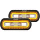 RIGID Industries SR-L Series Surface Mount Spreader Light - Black Housing - Ambe