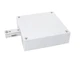 ELITE LIGHTING ET137 WHITE T-BAR LIVE END 3-WIRE H-STYLE SINGLE CIRCUIT.