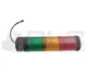 EATON E26BL /A2 STACK LIGHT BASE W/ RED, AMBER, GREEN STACK LIGHTS *READ*