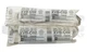 LOT OF 2 SEALED NEW TELEMECANIQUE XVB-C02 BLACK TUBE, 100mm