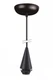 WAC PLD-MO96-BK Pendant Light Black