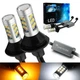 Syneticusa 1157 Error Free Dual Color Type 2 Switchback DRL LED Turn Signal L...