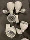 Lot Of 5 Cooper Lighting Halo 704704-LBL33 L5053039 Track Lighting Fitting White