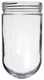 RAB GL100 100 Series Globe Glass Clear Individually Boxed 1/2" NPT