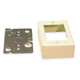 Wiremold / Legrand V5741 Device Box 1-Gang 500/700 Series Ivory NEW