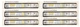 (case of 6) GE 93884 Proline Electronic Ballast GE232-120RESDIYB for T8