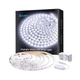 Govee White LED Strip Lights, Upgraded 16.4ft Dimmable LED Light Strip 6500K ...