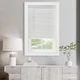Cordless Mini Blind 52 W x 64 H 1 Slat Pearl White Achim Light Filtering Inch