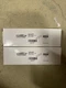2X ConTech Lighting LA-2-P Track Lighting Mini Connector WHITE, NIB NEW