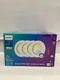 Philips 5/6" LED Recessed Downlight 4 Pack Dimmable 8.5W Retrofit