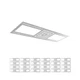 ASD New Construction Mounting Plate with Symmetric Square Hole - 3-4-6" Flat ...