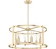 Hunter 19960 Astwood Chandelier, 6-Light 360 Total Watts, Alturas Gold