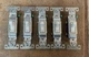 COOPER USA 1301-7W WHITE 15 AMP SINGLE POLE SWITCHES 2075349 Set Of 5