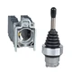 Schneider Electric, joystick controller, Harmony XB4, metal, 22 mm, 4 directions