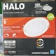 Halo Ultra Thin 6" LED Direct Ceiling Mount Dimmable White HLB6099FS1EMWR