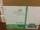 (2) PHILLIPS LIGHTOLIER 6060BK TRACK LIGHTING END FEED CANOPY KIT 