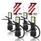 H1 H1 Combo LED Headlight Bulbs Kit High Low Beam 110W 8000LM 6500K Super White