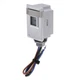 TORK 2119A Photocontrol,Aluminum,1/2inConduit,Gray 483A24