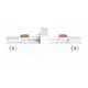 Juno Lighting R23 Wh Mini Straight Connector, White