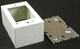 Wiremold V5744 500/700 1-Gang Extra Deep Box Fitting  PVC  Switch/Receptacle