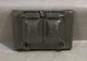TayMac CH100S 1-Gang Flat Duplex Receptacle Cover; Die-Cast Metal, Gray