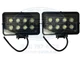 2 -Maxxima MWL-57SP Special Performance 12/36V LED Rectangular Work Light 1,850L