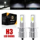 Pair Upgraded H3 LED Headlight Fog Light Bulbs Kit 110W Super Bright 6000K White