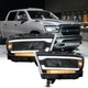 VLAND FULL LED Reflector Headlights Sequential Turn For 2019-2021 Dodge Ram 1500