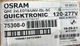 Osram QHE 2xLEDT8/UNV ISL-SC Electronic LED Driver Ballast 75308-0🔔