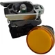 NEW Schneider Electric XB4BVG5 Pilot Light - Orange 