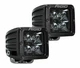 Rigid Industries D-Series PRO Spot Midnight Pair LED Lights 202213BLK