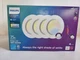 Philips 5/6 LED Recessed Downlight 4 Pack 75W Eq Dimmable Wet Rated CRI90 READ