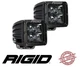 Rigid Industries D-Series PRO Midnight Edition 3" LED Cube Light Set - Spot