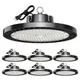 lvsdak UFO LED High Bay Lights 200W 30000LM 5000K 6 Pack with Plug Suitable f...