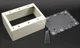 Wiremold V5744-3 3 Gang Extra Deep Box Fitting 500/700 Series