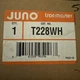 Juno Lighting Trac Master T228WH 🌟3 LIGHTS