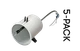 5-Pack Cree C6-277-Lsa 6&Prime; Pan Conversion Kit 14W