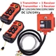 Electric Wireless Remote Control Crane Hoist Electric Concrete Pump Controller 