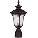 Livex Lighting 7848 Bronze Oxford 1-Light Outdoor Post Light