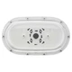 Lithonia Lighting WPVS LRG W Wet Protection Vandal Shield, WPVS LRG W
