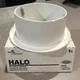 Cooper Halo 410 WHITE Recessed Lighting 6" White Coilex Baffle