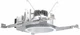 Lithonia Lighting LDN6 ALO2 SWW1 MVOLT UGZ HSG Contractor Select - Silver