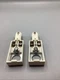 Used Lot Of 2 Halo L901P Lighting Power TRAC Connector L901P