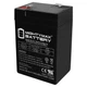 Mighty Max 6V 4.5AH SLA Replacement Battery for Lithonia EMBSC06042