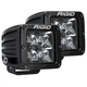 RIGID Industries D-Series Pro Dually Spot Surface Mount Pair - Midnight Editi...