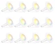 Amico 5/6 inch 5CCT LED Recessed Lighting 12 Pack, 12W=100W, 950LM Adjustable...