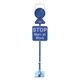 Railhead Gear Ke-125 Ks Permanent Mount Flag, Blue, Led